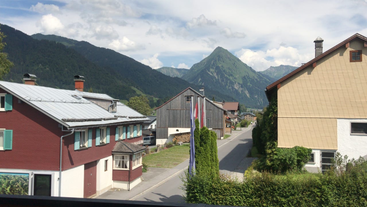 Ausblick Alpen Hotel Post