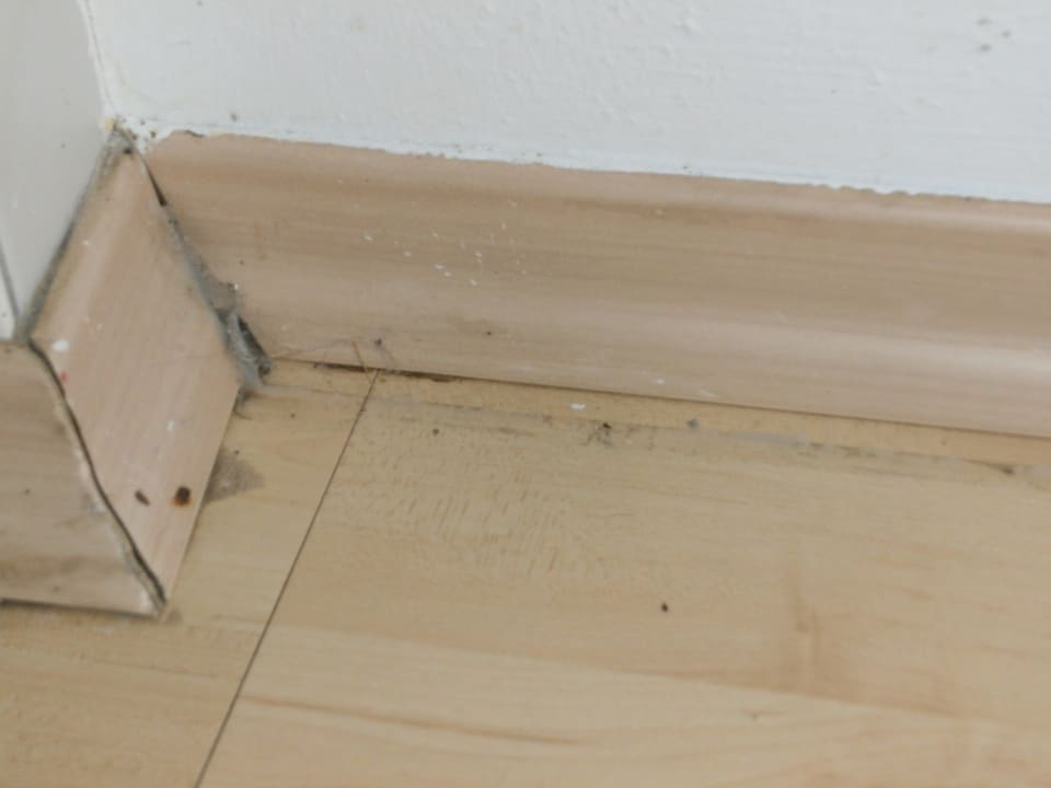 Boden im Kinderzimmer verdreckt Sonnenwald Hotel