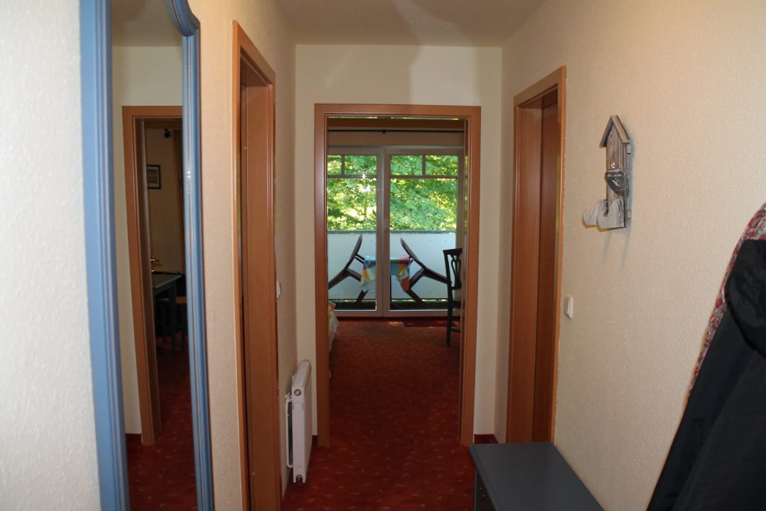 Flur im Appartement Hotel Kurhaus Devin