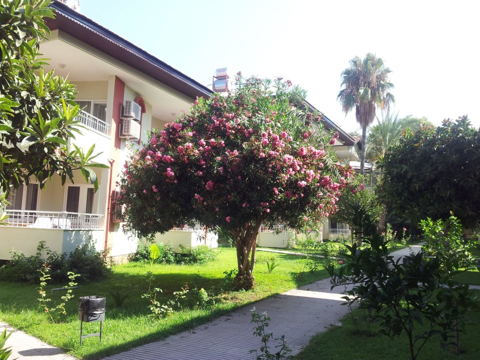 Schöne gepflegte Gartenanlage Hotel Sirma