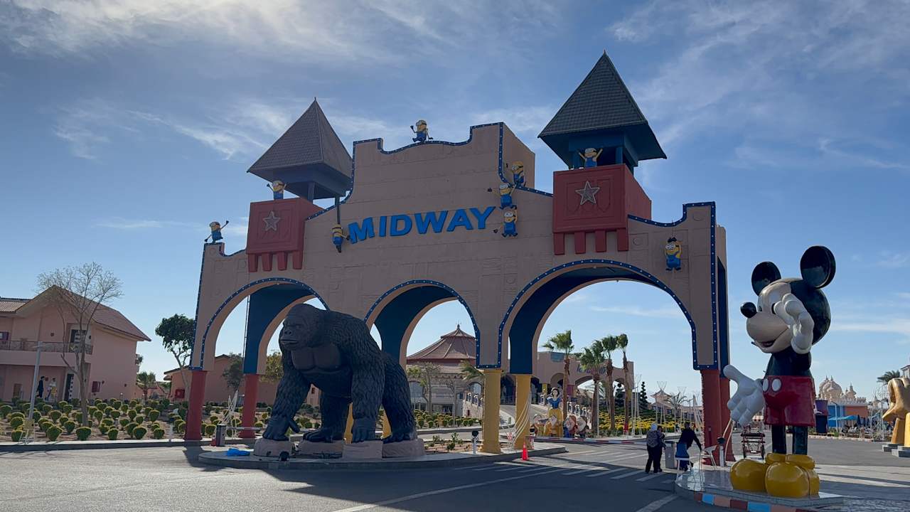 Außenansicht Pickalbatros Alf Leila Wa Leila Resort - Neverland Hurghada