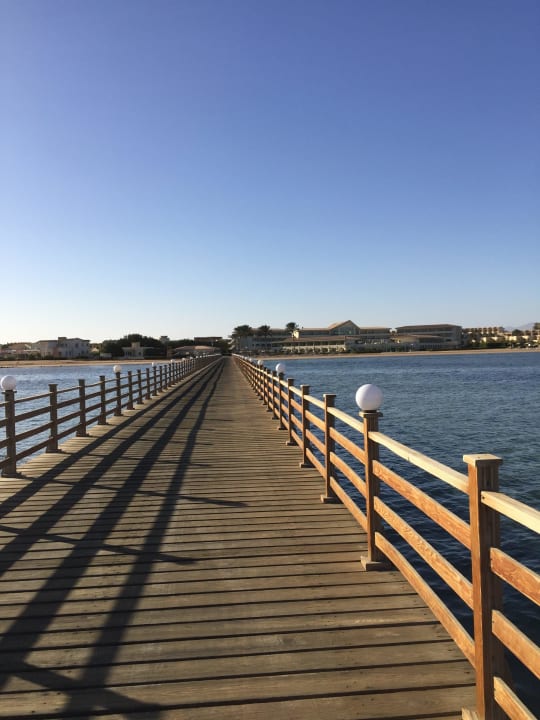 Steg zu Riff ziemlich Lang Cleopatra Luxury Resort Makadi Bay