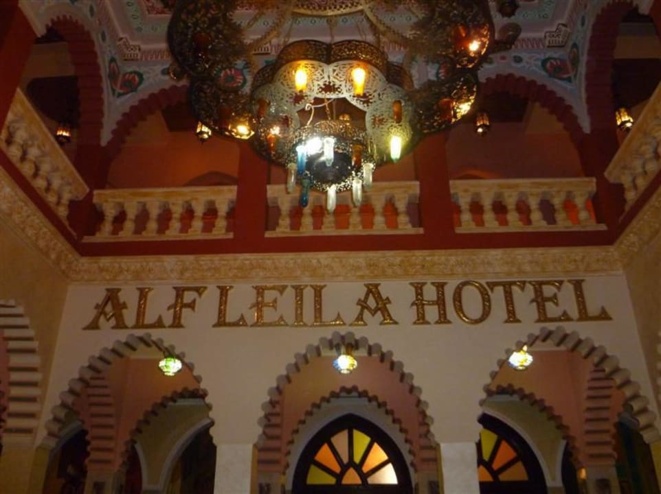 Zur Rezeption Pickalbatros Alf Leila Wa Leila Resort - Neverland Hurghada