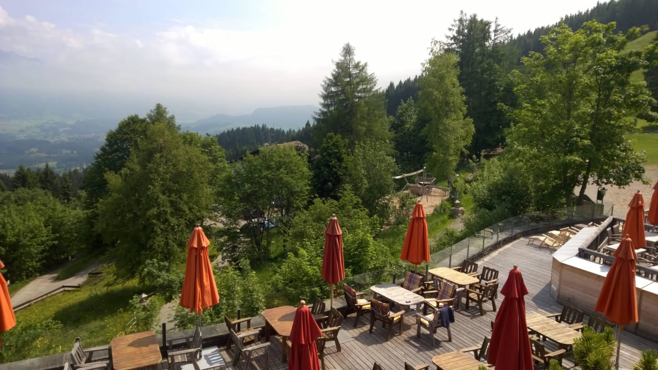 Sonnenterrasse Familotel Allgäuer Berghof