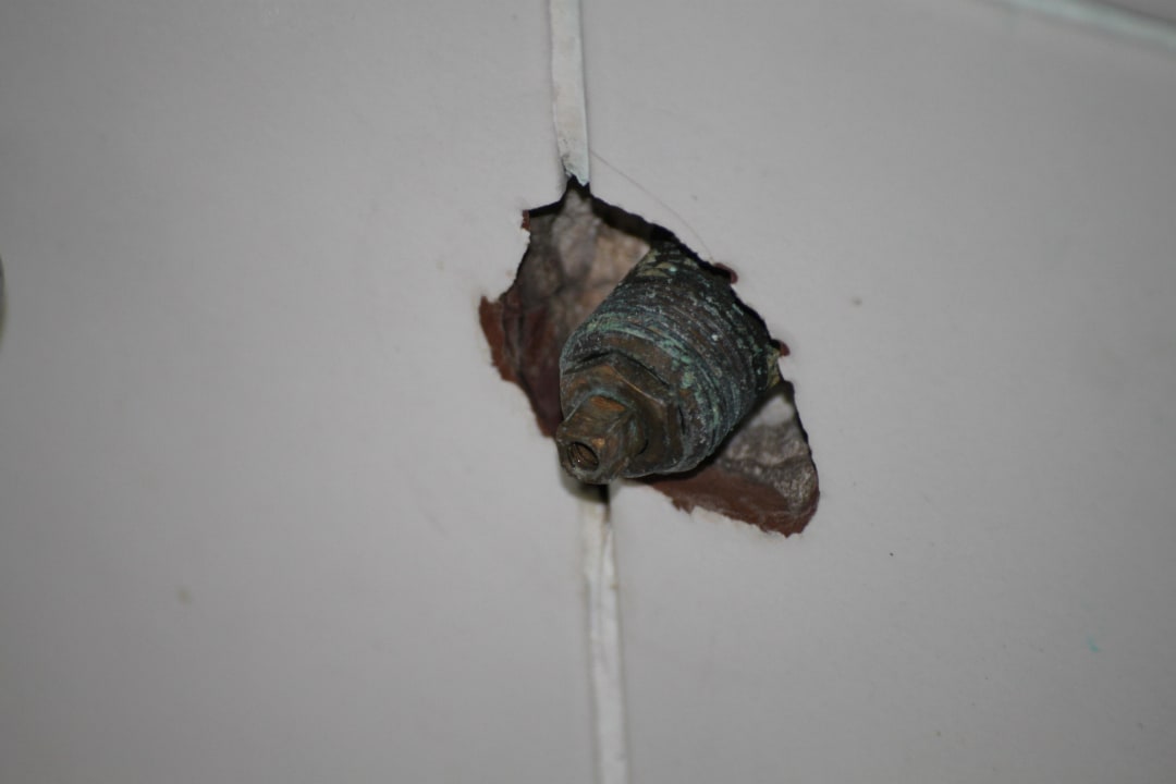 Im Bad verschlossener Wasseranschluss in der Dusche Apartments Polynesia Plava Laguna