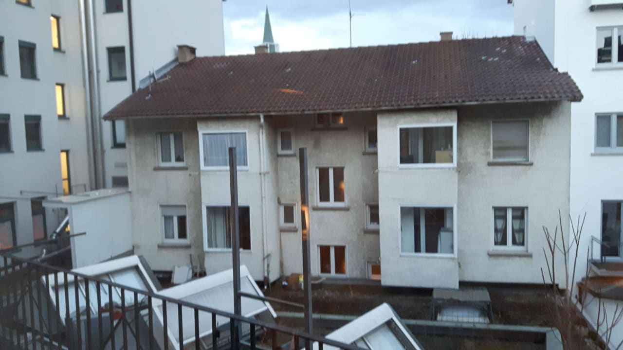 Blick nach links Hotel Garni Gute Hoffnung