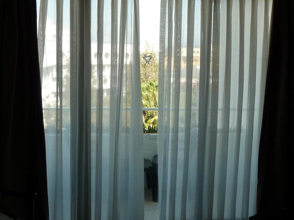 Ausblick vom Zimmer auf den Balkon Asteria Collection Side