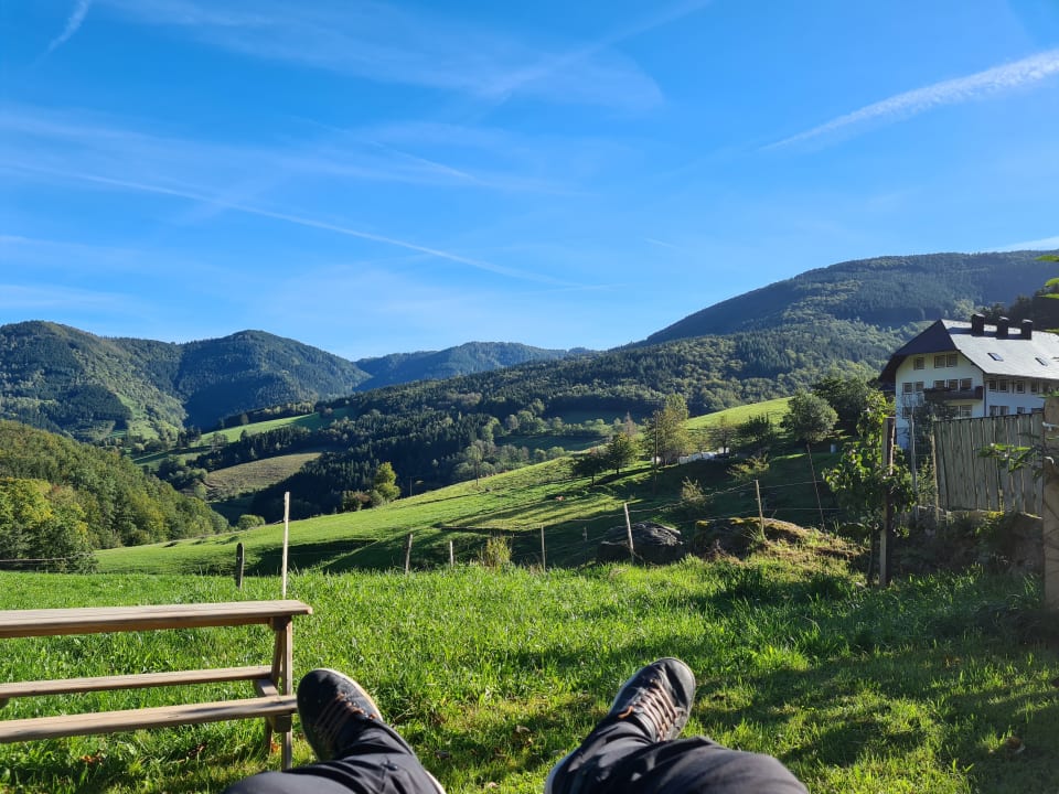 Ausblick Bauernhof Bernhardenhof