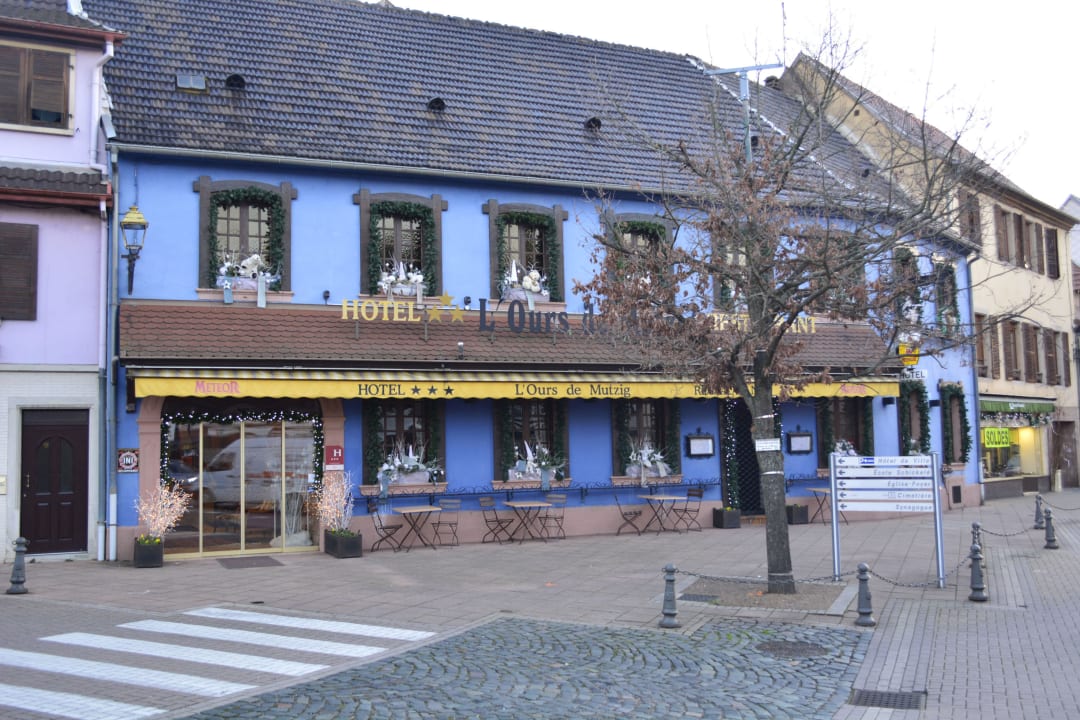 Frontbereich Hotel L'ours De Mutzig