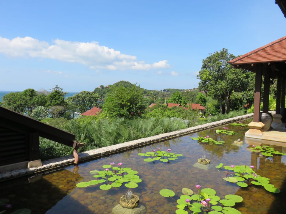 Aussicht von Lobby/Rezeption Hotel Pimalai Resort & Spa