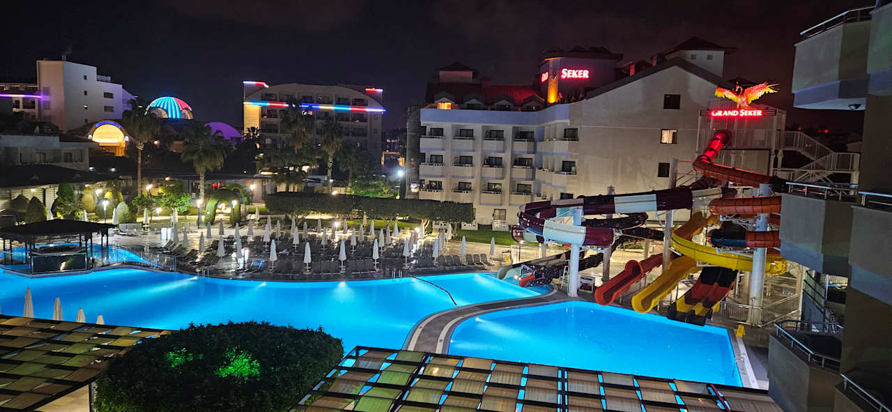 Ausblick Grand Seker Hotel