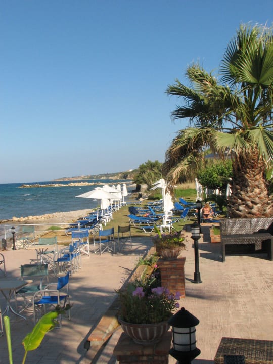 Hotelstrand und Liegewiese Hotel Belussi Beach