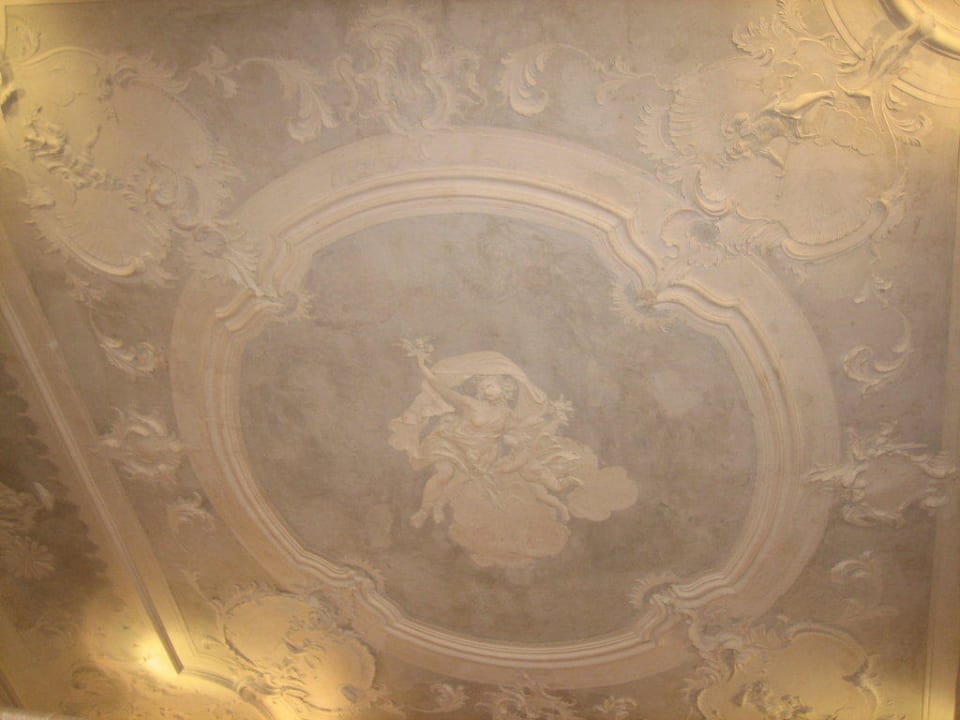 Decke des Hotelzimmers Hotel Ruzzini Palace