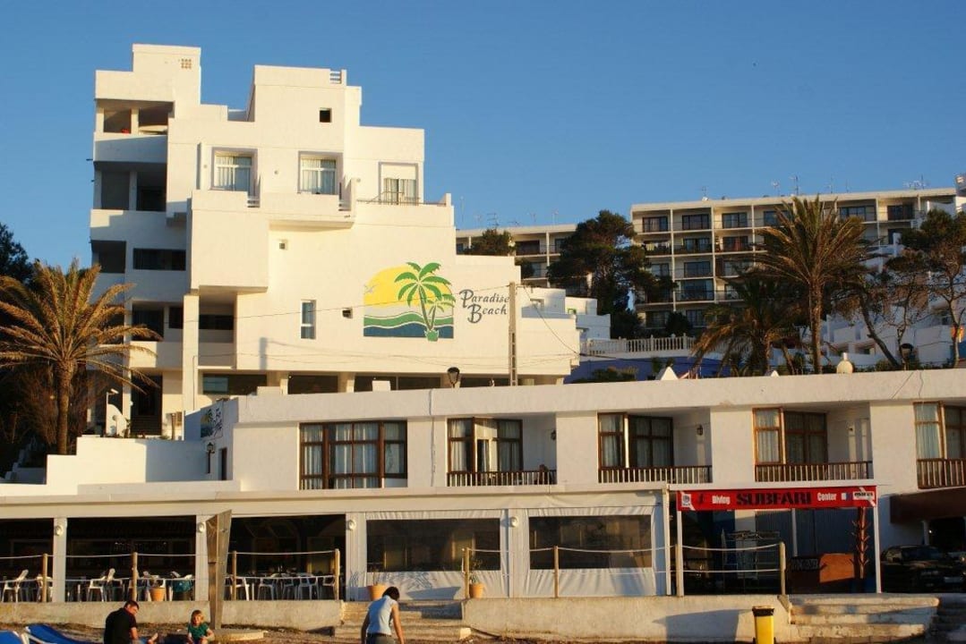 Hotel Paradise Beach view from the beach Barceló Portinatx - Adults only