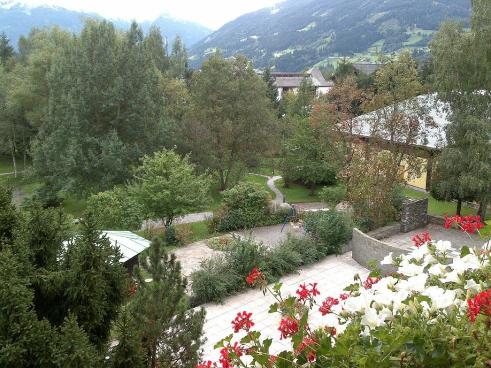 Ausblick von unserem Zimmer Johannesbad Hotel Palace