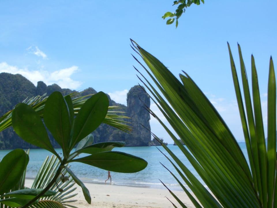 Strand und die schöne Felsenlandschaft Avani Ao Nang Cliff Krabi Resort