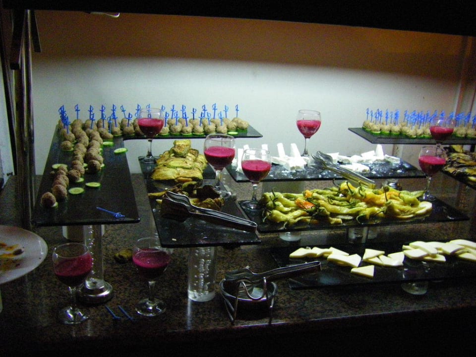 Buffet entrées Kimeros Park Holiday Village