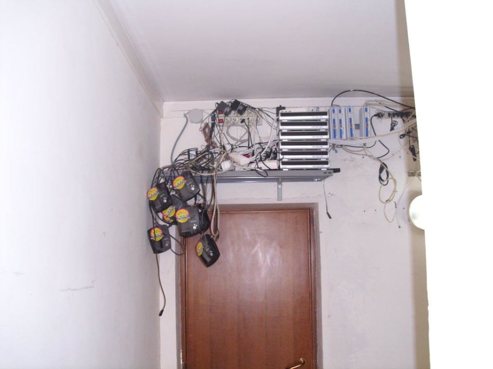 TV-Verteiler für das Hotel Grand Hotel Vesuvio