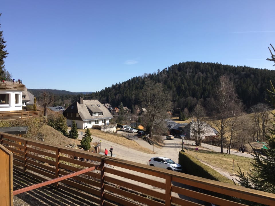 Blick aus Hotelzimmer Hotel Sonnenberg Garni