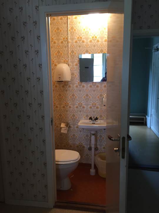 Gemeinschaftstoilette Pension Fridhems