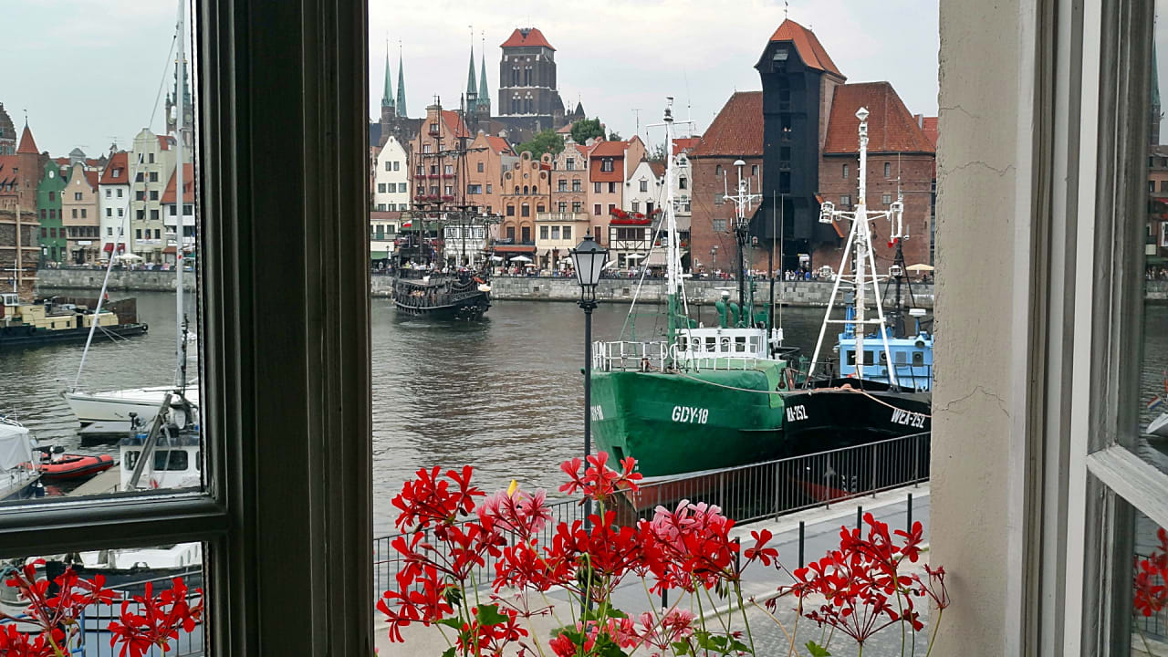 Ausblick Hotel Podewils Old Town Gdansk