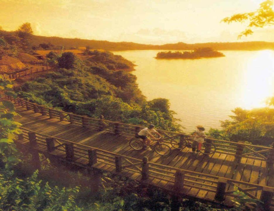 Sonnenuntergang auf Borneo Aiman Batang Ai Resort & Retreat