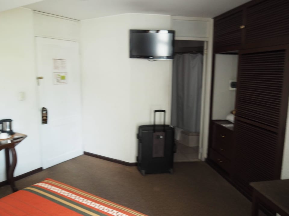 Blick vom Bett aus Posada San Agustin del Monasterio