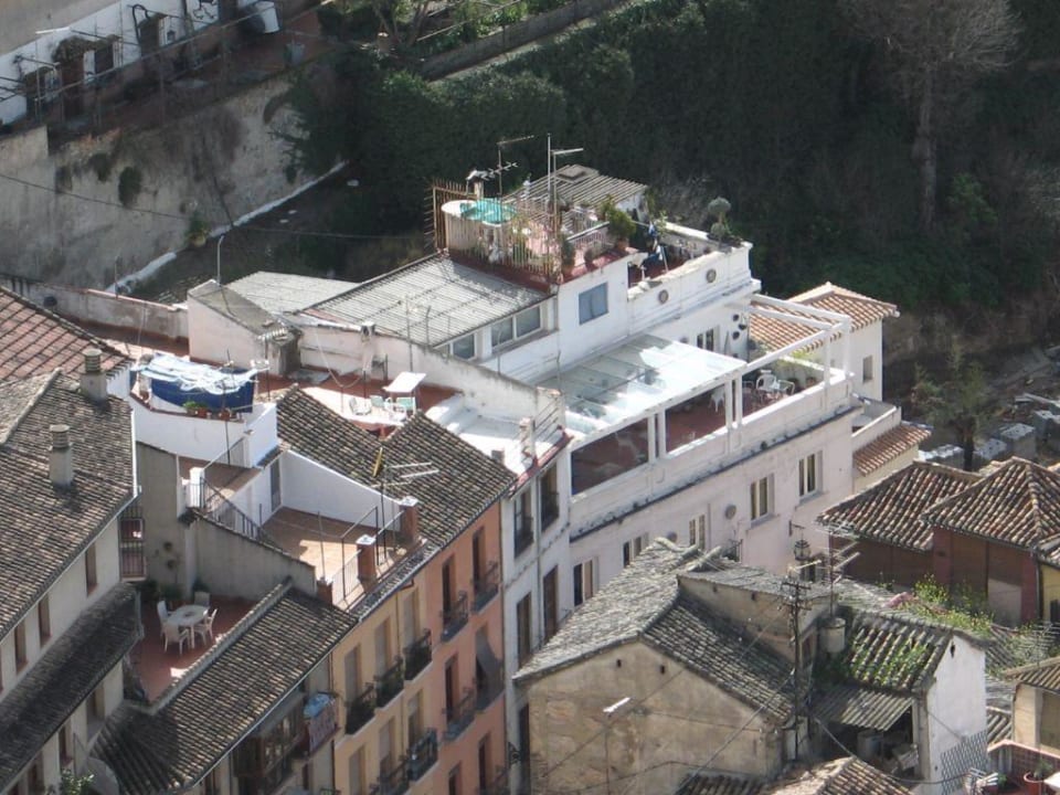 Von oben Hostal Landázuri