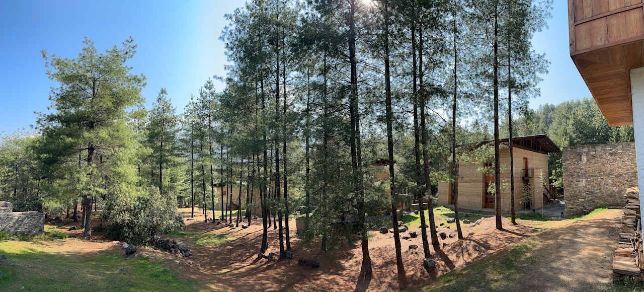Gartenanlage Amankora Paro Lodge