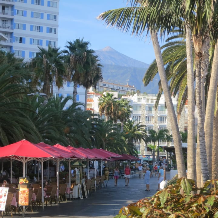 Ausblick von ValleMar bis zum Teide Hotel ValleMar