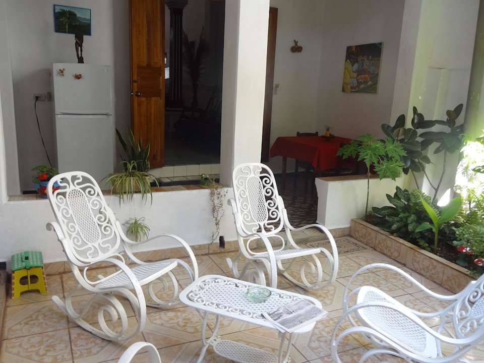 Der Innenhof Casa Colonial Baracoa