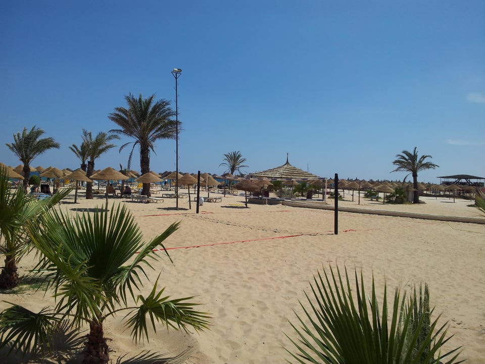 Volleyball Patz am Strand Hotel Paradis Palace