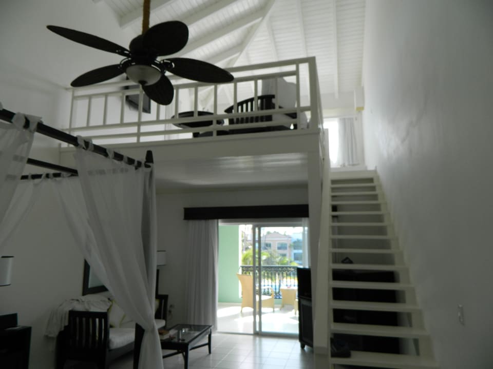 2 Etagen, oben Whirlpool und außen Dusche Ocean Blue & Sand