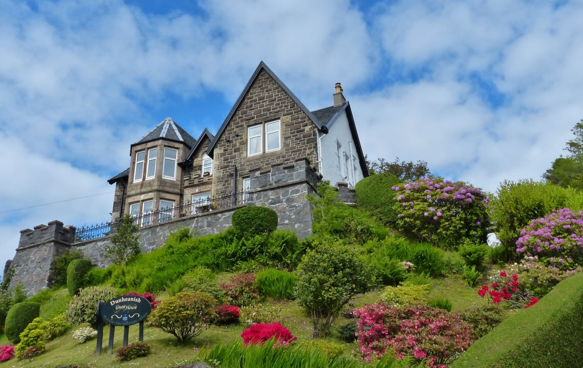 Außenansicht Guesthouse Dunheanish