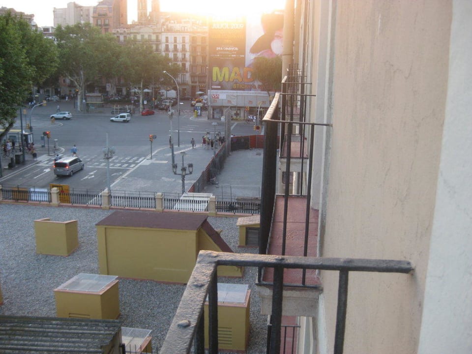 Blick aus dem Zimmer Hotel Oasis