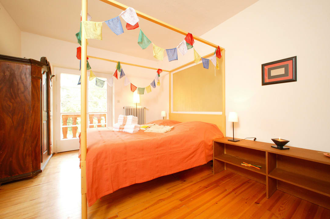 Schlafzimmer 3 Apartment Freiraum in den Alpen