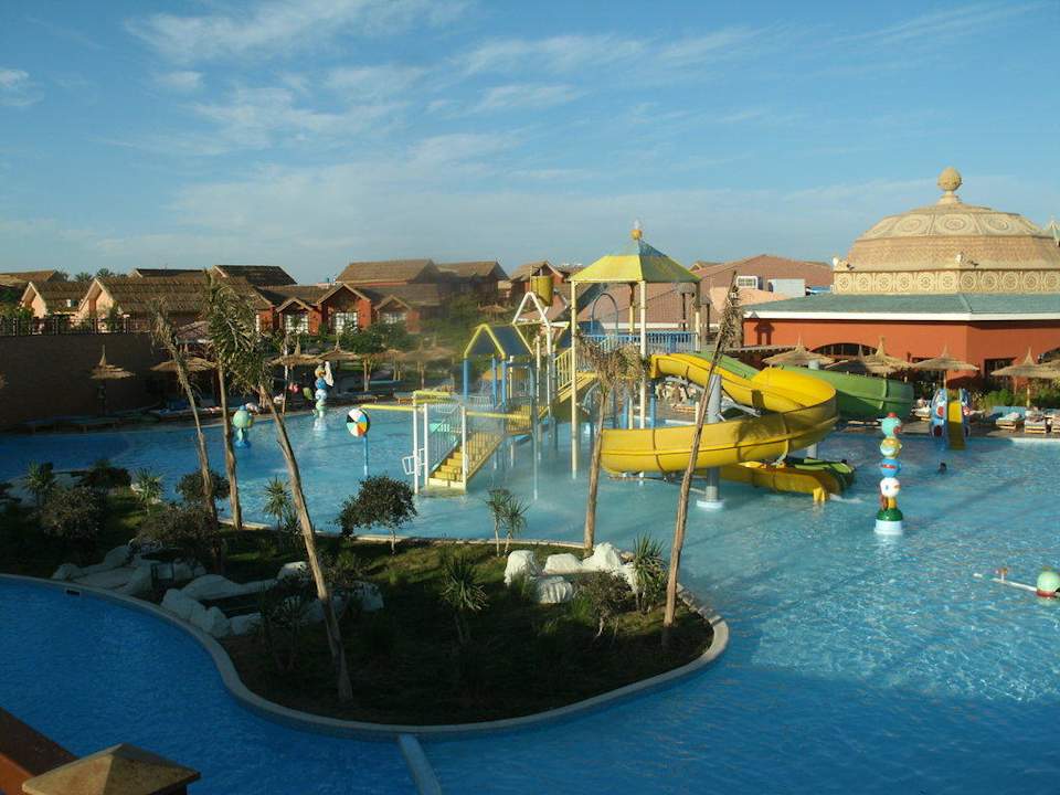 Ausblick vom Zimmer Pickalbatros Jungle Aqua Park Resort - Neverland Hurghada