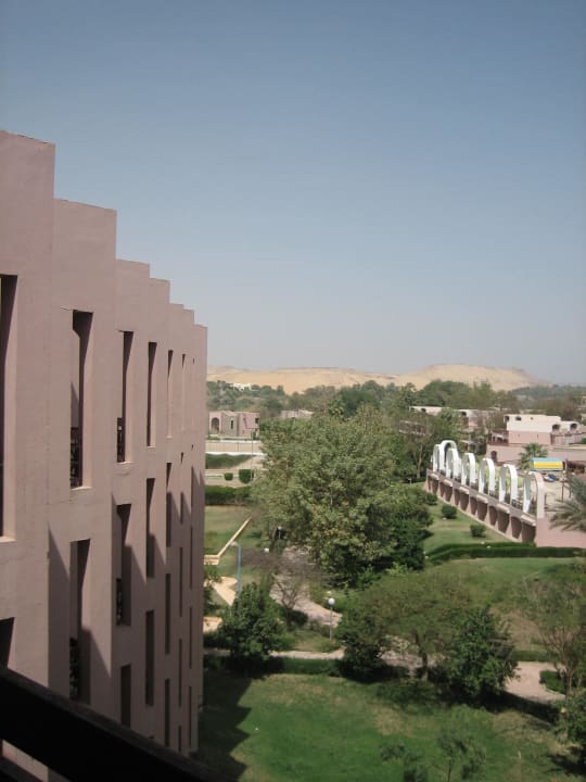 Blick von Zimmer 524 Pyramisa Island Hotel Aswan