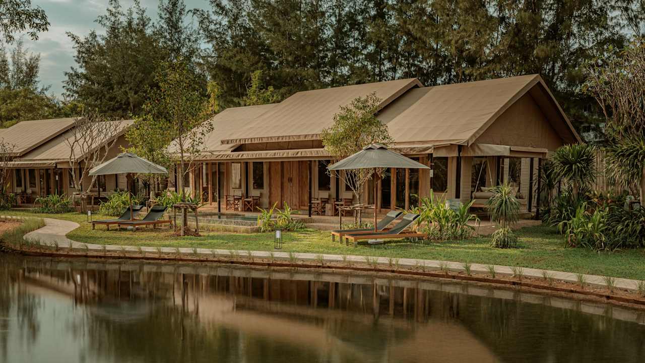 Außenansicht Twinpalms Tented Camp Phuket