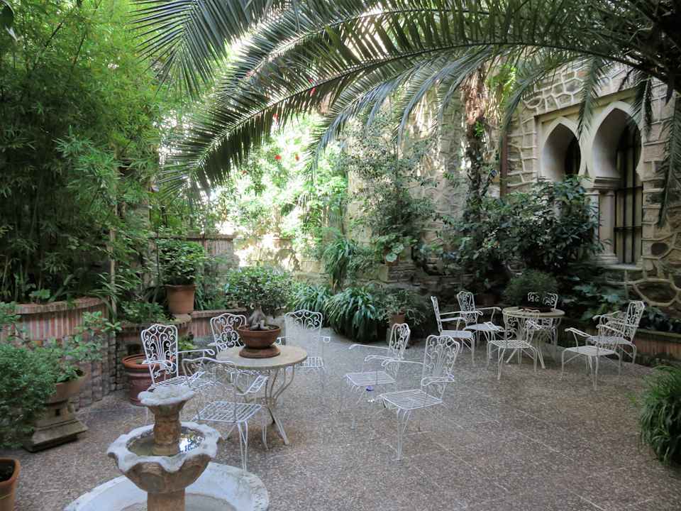 Gartenanlage Hospedería de Real Monesterio
