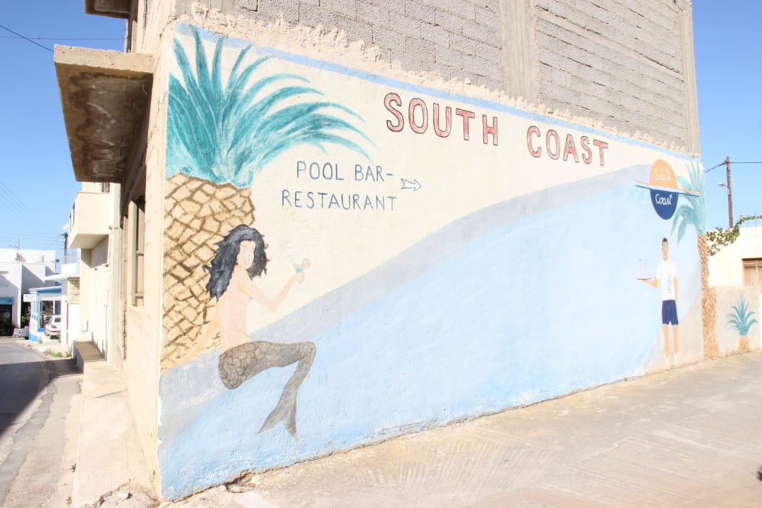 Begrüßung am Straßenrand Hotel South Coast