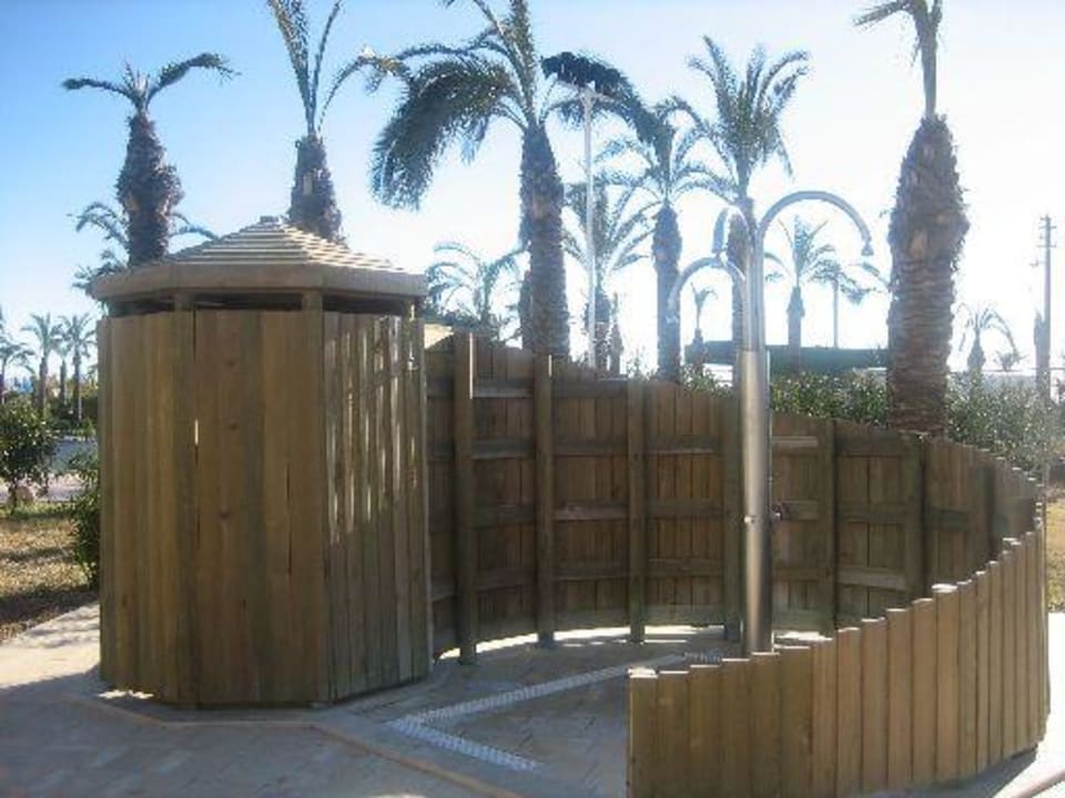 Außendusche Sunis Kumköy Beach Resort Hotel & Spa