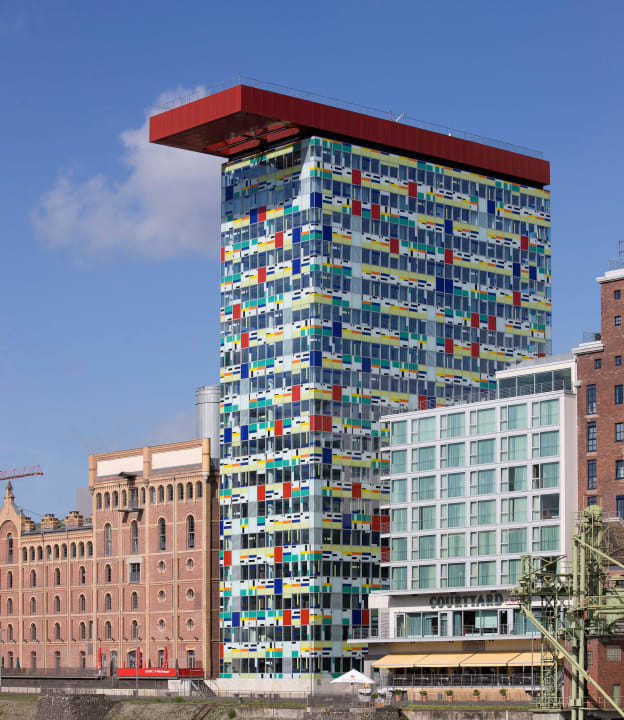 Außenansicht INNSiDE by Meliá Düsseldorf Hafen