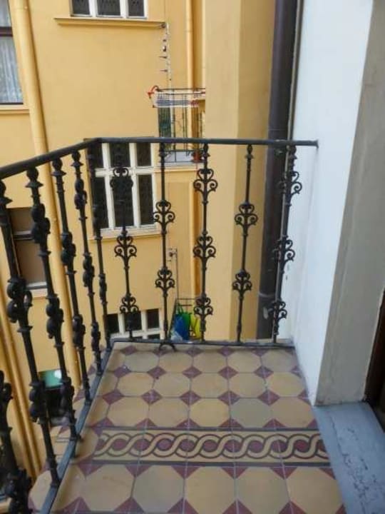 Balkon zum Innenhof The Art House