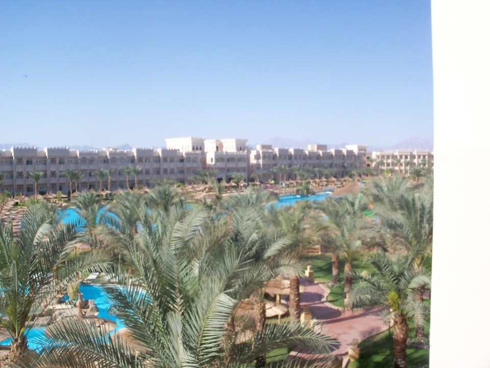 Blick vom Zimmer Pickalbatros Palace Resort