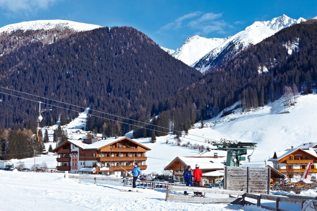 "Skilift von St. Magdalena" Vitalpina Hotel Magdalenahof (Gsies