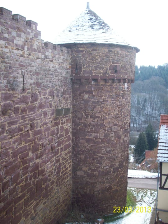 Einer von 4 Türmen Burghotel Trendelburg