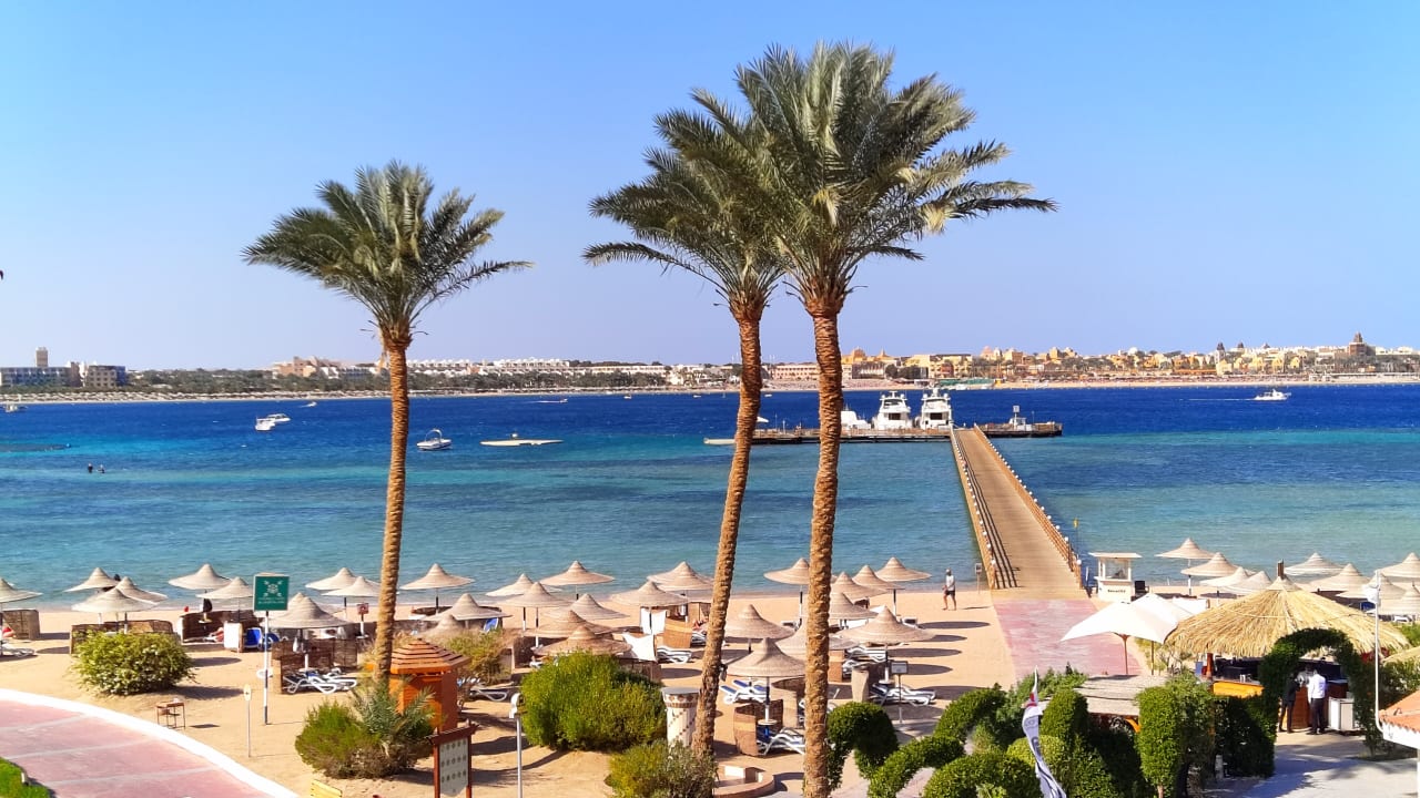 Ausblick Cleopatra Luxury Resort Makadi Bay