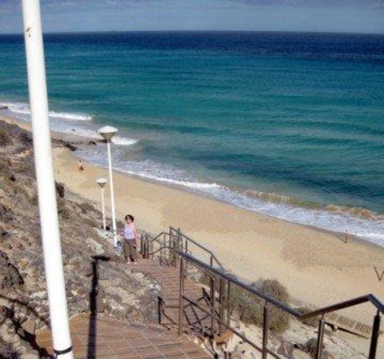 Treppe runter zum Strand SBH Club Paraiso Playa