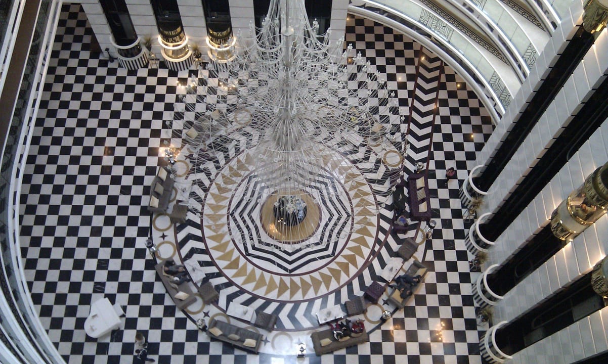 Kronleuchter Hotel Delphin Imperial